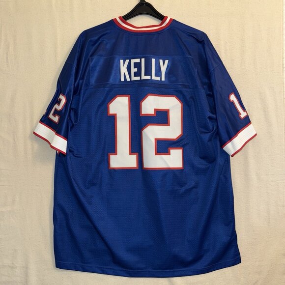 Vintage Replica Pro Line NFL Buffalo Bills #12 Jim Kelly Football Jersey XXL - Picture 7 of 11